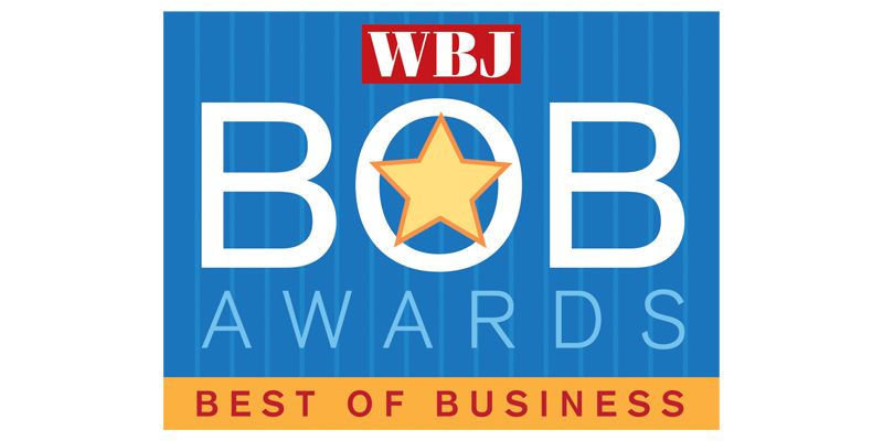 The Worcester Business Journal's Best of Business (BOB) Awards Logo.